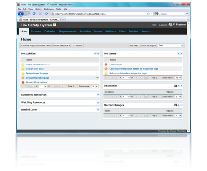 New home view user interface