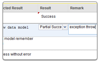 Perform testing base on test case