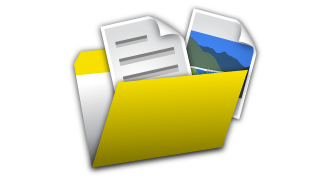 Structure articles and images in folder