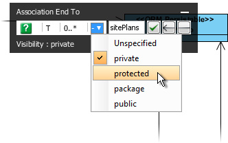 Handy association editing