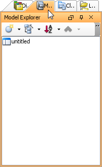 open model explorer