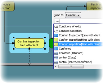 Diagram navigation