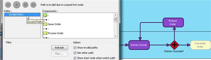 invalid path