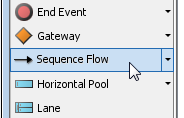 select sequence flow