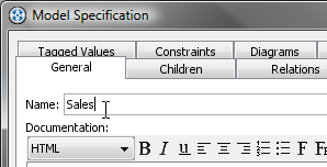 name model