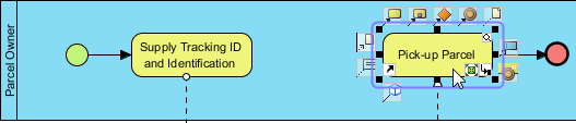 select pick up parcel
