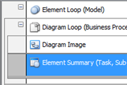 Design and generate business process report