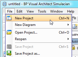 new project