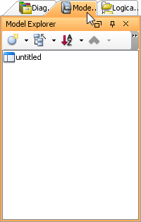 open model explorer