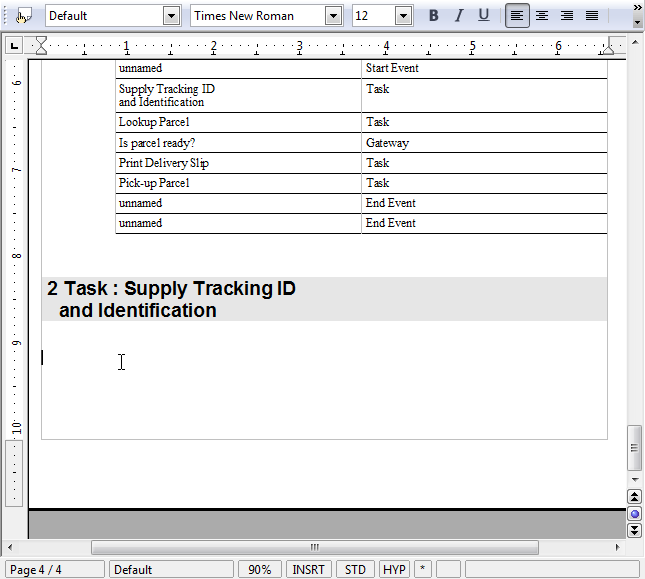 basic info created