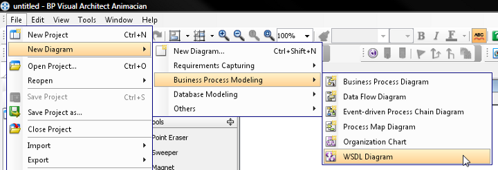 create wsdl diagram