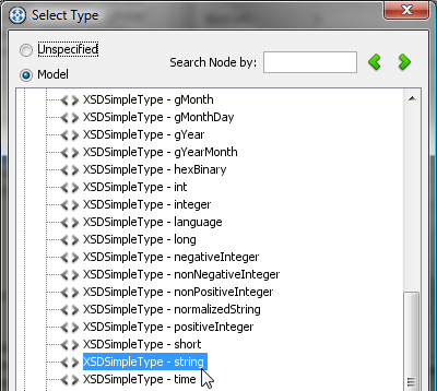 select type