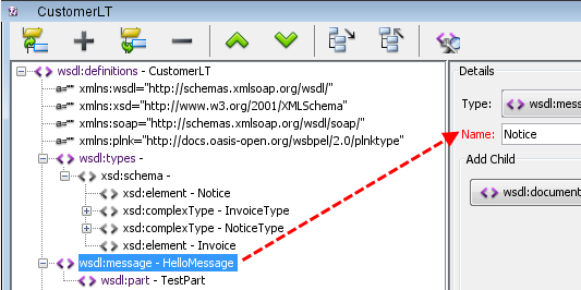 rename message