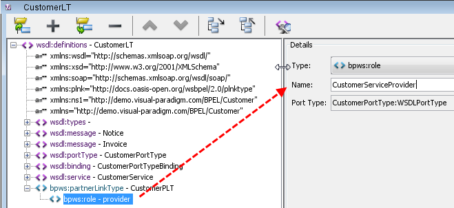 rename provider