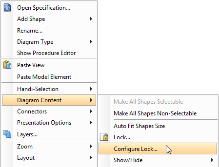 configure lock