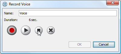 stop recording