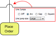 Working with line jump