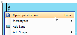 right click pool open spec