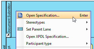 right click lane open spec