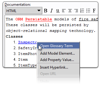 Spot Glossary Terms
