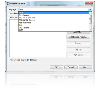 Instant reverse engineering