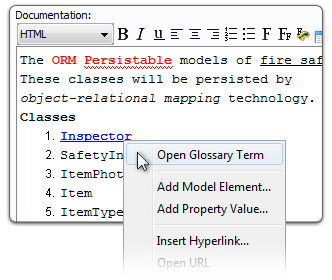 Spot Glossary Terms