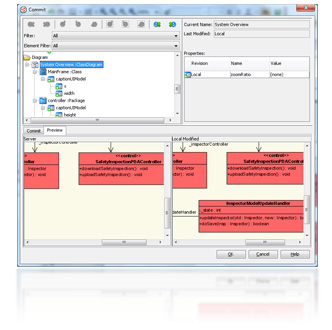 View and compare old revision with VP Teamwork Server