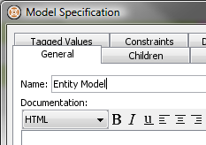 entity model
