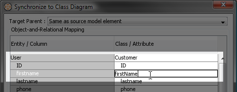 rename class attribute