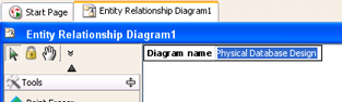 Enter diagram name of ERD
