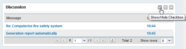 Show checkboxes