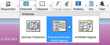 Create a BMM through toolbar