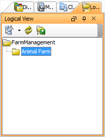 Created new view node