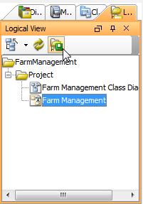 Click Set Logical View Structure as Default button