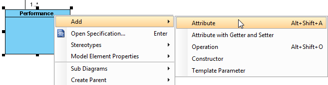 Create attribute