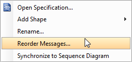 Reorder messages