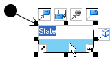 State and transition created