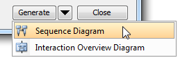 Generate scenario with specific diagram type