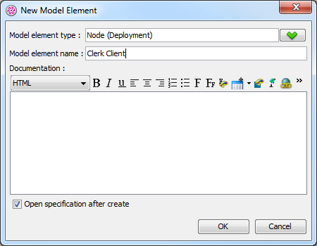 Create node