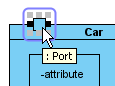 Port created