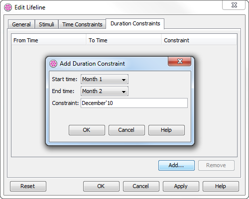 Add duration constraint