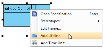Add lifeline