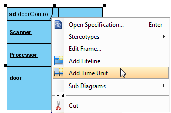 Add time unit