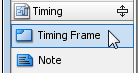Create timing frame