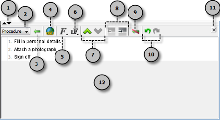 An overview of procedure editor