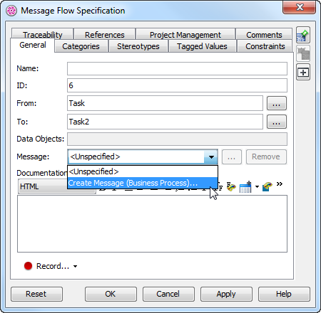 Create a message