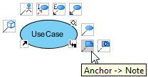 Move the mouse over a shape