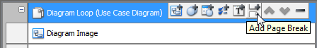 Adding a page break