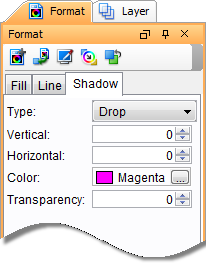 Format the selected stencil 