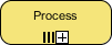 The multi-instance marker (parallel instance)